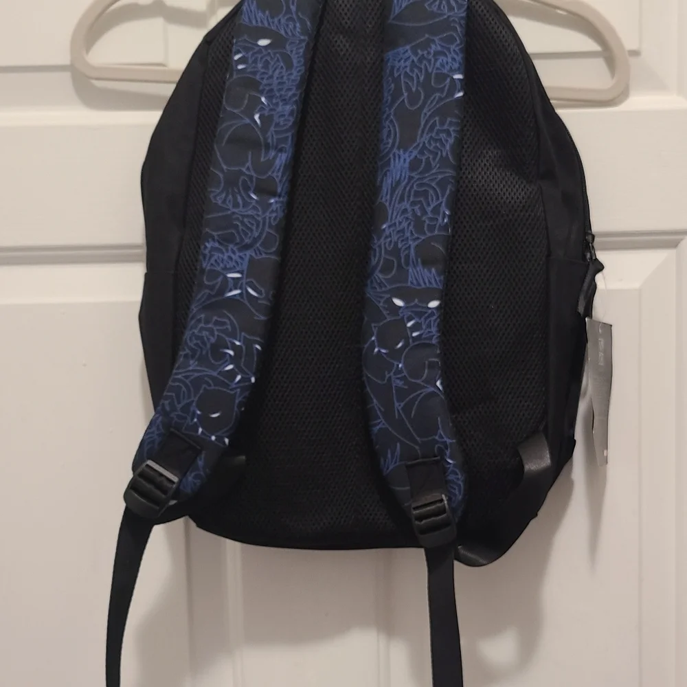 Marvel Black Panther/ Kids Unisex 16.5 Black Backpack